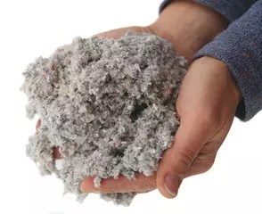 Cellulose écologique utilisée par Isolation VIP pour l’isolation à Lévis et Sainte-Marie